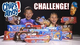 CHIPS AHOY CHALLENGE 15 Flavor Taste Test Lets Crown the Cookie King [upl. by Nnahgem]