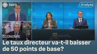 Le taux directeur du Canada passe à 425   Zone économie [upl. by Oman16]