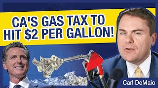 BREAKING CAs Gas Tax to Hit 2 Per Gallon [upl. by Myrtia917]