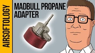 Madbull XG02 Propane Adapter  Airsoftology Review [upl. by Hakilam]