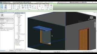 How to draw Sunshade for Windows and Doors in Revit Arch  In தமிழ்  Lecture 04 [upl. by Love]