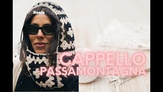 Passamontagna Cappello Sciarpa Uncinetto [upl. by Ainitsirhc]