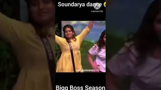 Sondarya maass dance biggboss soundarya [upl. by Neelahs]