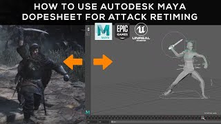 How to Retime Animations Quickly amp Efficiently  Autodesk Maya Dope sheet amp Timeline Workflow  UE5 [upl. by Lamaj]