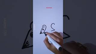 How to draw mouse 🐁 with 22 drawing art [upl. by Ynor]