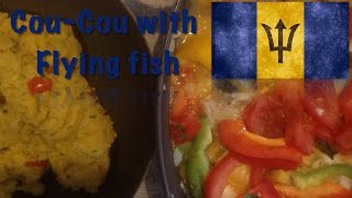 How to cook Coucou with Flying fish The Barbadian dish [upl. by Oniram]