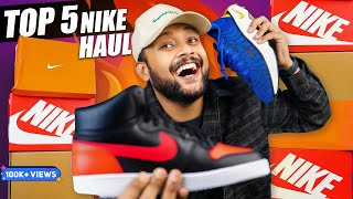 Top 5 Best Nike ShoesSneaker For Men 🔥 Nike Haul Review 2023  ONE CHANCE [upl. by Harahs100]