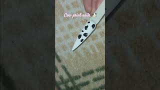 🐮😍 no tool nailart design youtubeshorts viralvideo shortsfeed [upl. by Byron]