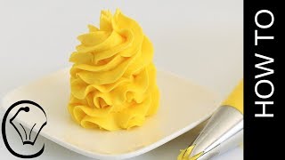 Lemon Condensed Milk Buttercream Frosting with Real Lemon Curd [upl. by Sergius490]