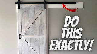 How to Soundproof Barn Doors the Right Way [upl. by Nikolas425]