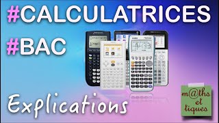 Calculatrices au Bac  Quels changements en 201920 [upl. by Britte]