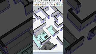 Stunning 46 x 68 House 3D Plan Animation  Modern Home Design Walkthrough [upl. by Nemzaj887]