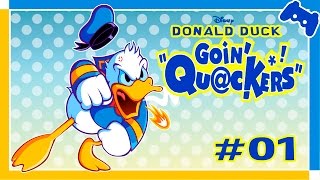 RETRÔ GAMES  Donald Duck Goin Quackers 01 N64  EN Gameplay [upl. by Asirehc286]