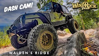 Windrock’s Most Dangerous Trail  Walden’s Ridge First Person POV [upl. by Eirellam]