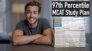 How I Scored in the 97th Percentile on the MCAT  3 Month Study Plan [upl. by Wyne]