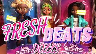 New Fresh Beats Dolls Unboxing Really Didn’t Want These Dolls [upl. by Illak554]