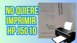 🔴MI IMPRESORA HP Tiene Tinta y no IMPRIME nada modelo HP 2050 Cartucho Soluciones [upl. by Ortensia155]