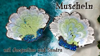 644 Muscheln 🐚✨️ Epoxidharz 🐚✨️ [upl. by Anit749]