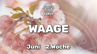 Waage♎ KW 24 10Juni  16Juni 24  Kurzentschlossene Handlung  Tarot Horoskop Orakel [upl. by Olbap410]