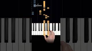 Impress with this CATCHY song shorts pianotutorial [upl. by Iras496]