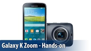 Samsung Galaxy K Zoom im Handson  Lutz Herkners VideoBlog  deutsch  german [upl. by Htiek]