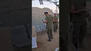 Jewish soldiers praying Selichot in Rafah Gaza [upl. by Meredith]