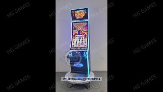 Popular USA 43 Inch Metal Skill Slot Machine Fire LinkDragon Link Casino Skill Slot Game Machine [upl. by Paik]