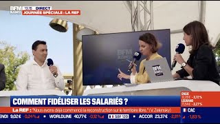 Comment fidéliser ses salariés  Interview de Stéphane Nomis [upl. by Tonl]