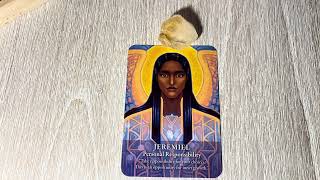 Archangel Card  Jeremiel Personal Responsibility [upl. by Enitnelav492]