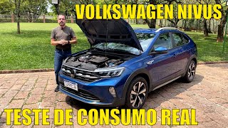 Volkswagen Nivus Highline  Teste de CONSUMO REAL com gasolina e etanol mais de 2000 km [upl. by Whittemore]