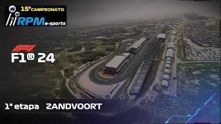 15ª CAMPEONATO F124  LIGA RPM esports GP ZANDVOORT 1ªEtapa [upl. by Aurie]