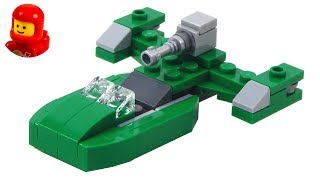 Lego Star Wars Magazine No 18 Flash Speeder Lego Speed Build [upl. by Ferdinande262]