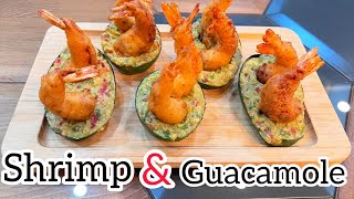 guacamole salad with shrimpprofassional for your partyfood salad [upl. by Salvador]