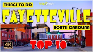 Fayetteville NC North Carolina ᐈ Things to do  Best Places to Visit  Fayetteville Travel 4K [upl. by Elsilrac508]