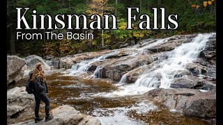 The Basin  Kinsman Falls Full Hike  Franconia Notch New Hampshire  White Mountains Trip Part 6 [upl. by Eniale]