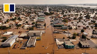 Brazil flooding death toll rises to 78 [upl. by Salomo]