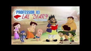 Chhota Bheem  Professor ke Lal Dairy [upl. by Jada]