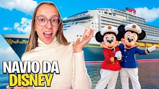 VIAJEI PRO CRUZEIRO DA DISNEY COM MINHA MELHOR AMIGA E AMIGOS YOUTUBERS [upl. by Leunamme]