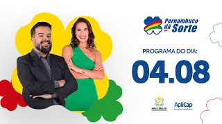 PROGRAMA COMPLETO PE DÁ SORTE 040824 [upl. by Yroggerg852]