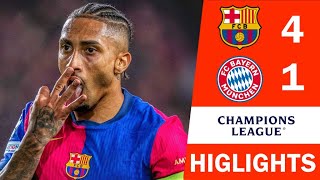 🔴 Barcelona vs Bayern München 41  All Goals amp Extended HIGHLIGHTS UEFA Champions League [upl. by Kelson]