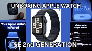 Unboxing Apple Watch ⌚️ SE 2nd Generation [upl. by Thgiwed]