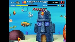 feeding frenzy x cartoon fish 3 1 parrotfish part 1 [upl. by Syramad]