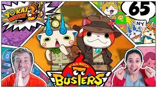 YOKAI WATCH 3 en español I 65 I BLASTERS T en cooperativo [upl. by Enirak]