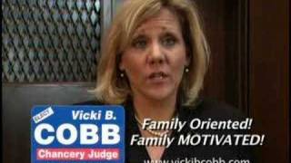 Elect Vicki B Cobb for Chancery Court Judge 01 [upl. by Danas33]