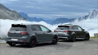 VW Golf GTI TCR  POV Drive on Grimsel Pass  Epic Mountain Roads [upl. by Connell]