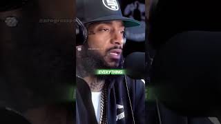 Nipsey lays it down thoughts success motivation mindset growth hustlehard hustle tiktokviral [upl. by Michal]