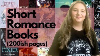 Short Full Length Romance Books 200ish Pages [upl. by Lenoil]