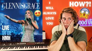 Glennis Grace  I Will Always Love You  Singer Reaction [upl. by Rebel407]