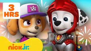 Patrulha Canina  3 Horas do NOVO Patrulha Canina  Nick Jr em Português [upl. by Flyn]