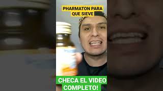 Pharmaton para que sirve ✅ vitaminas Pharmaton Pharmaton Vitaminas vertinvaldivia [upl. by Proud490]